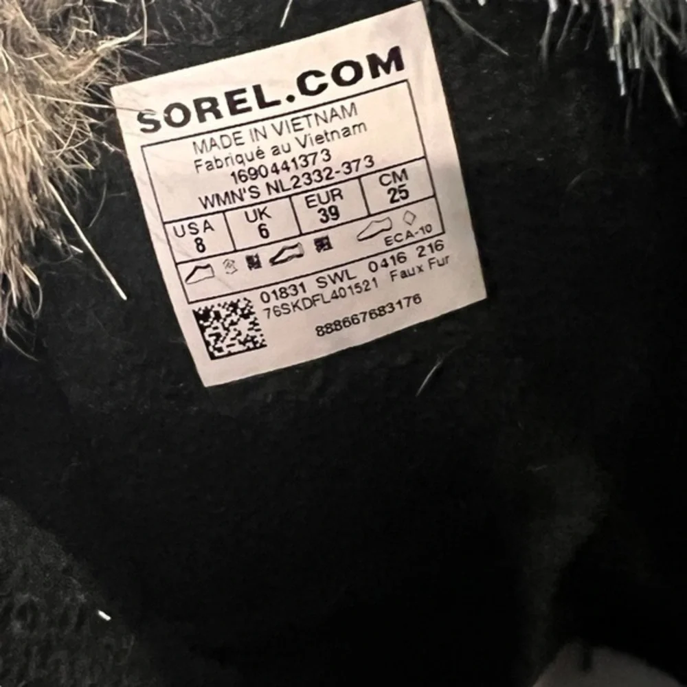 Sorel Women’s 8 TOFONO II WP CURRY FAWN TALL Winter Rain Snow BOOTS Faux‎ Fur